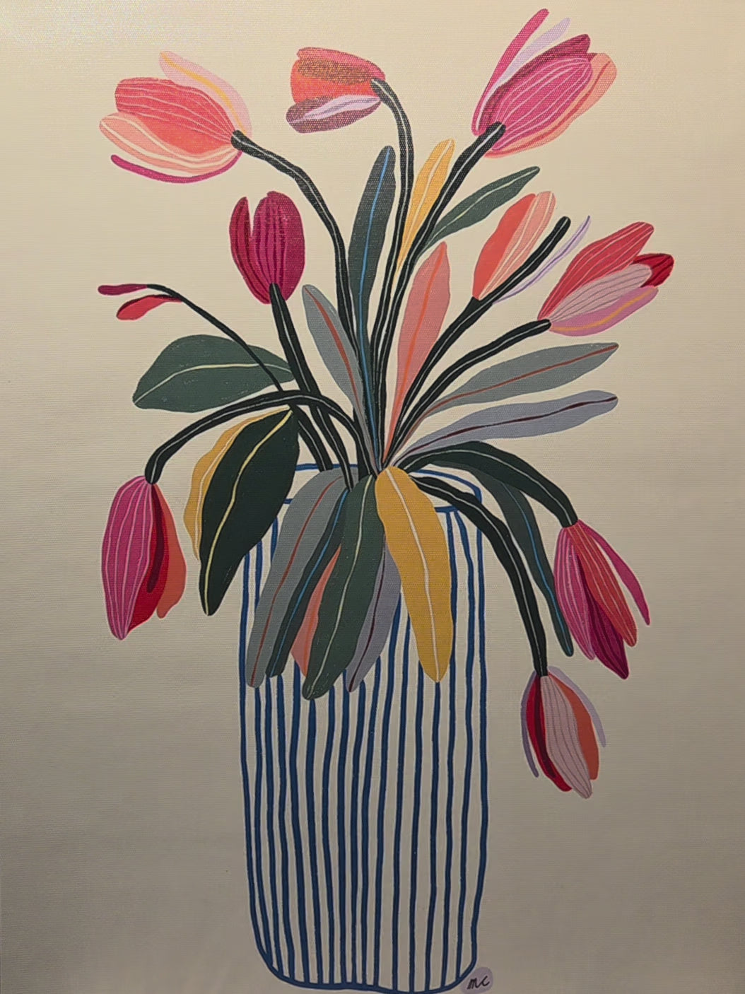 Affiche Bouquet Printanier